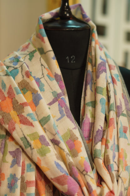 Handloom Kani Pashmina Shawl