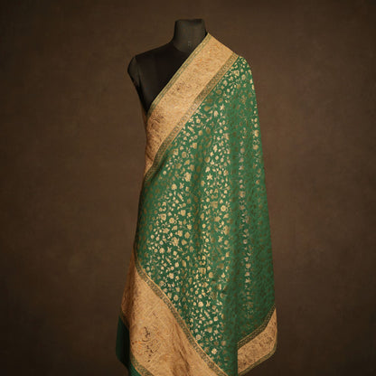 Zari Kani Doli Baraat Border Shawl