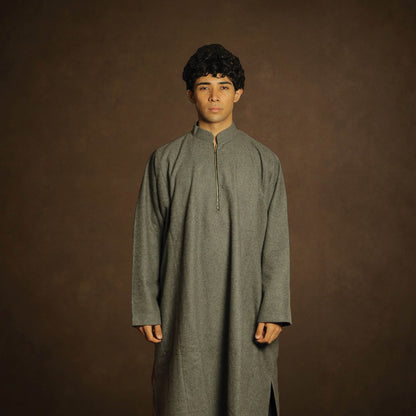 Plain Grey Pheran