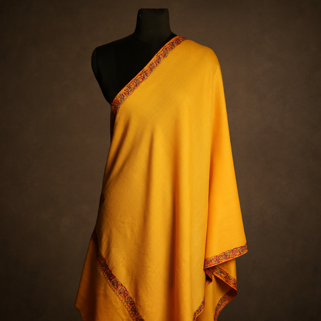 Handmade Sozni Border Stole