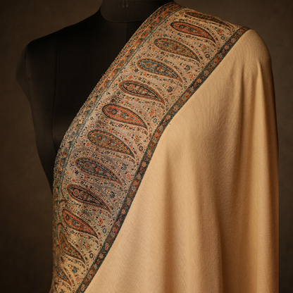 Moonlight 4-Side Border Shawl