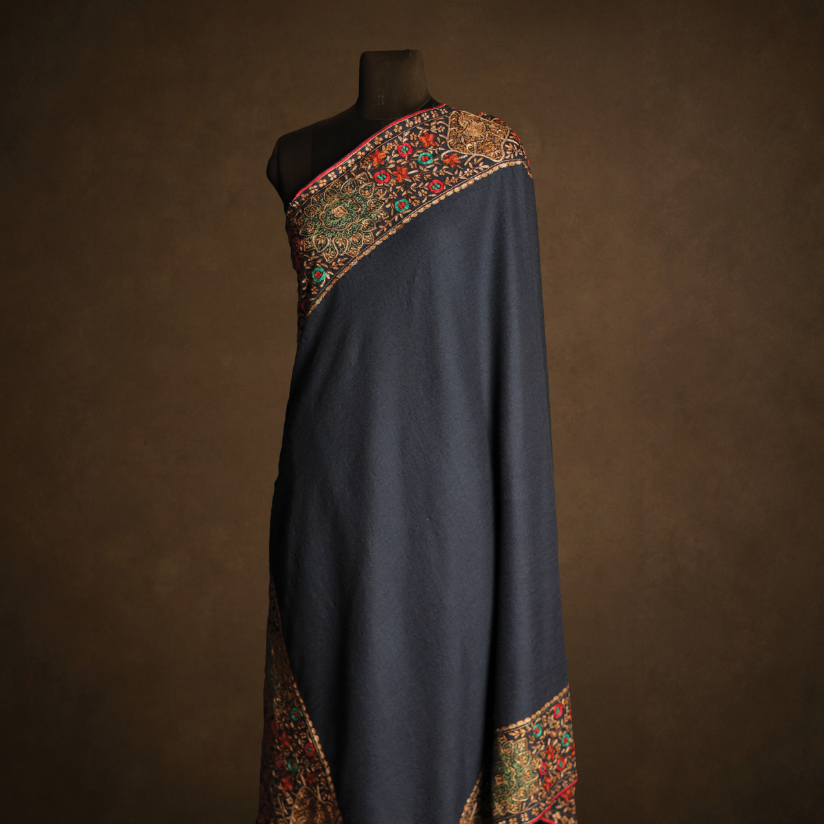 Zari Kalamkari Shawl