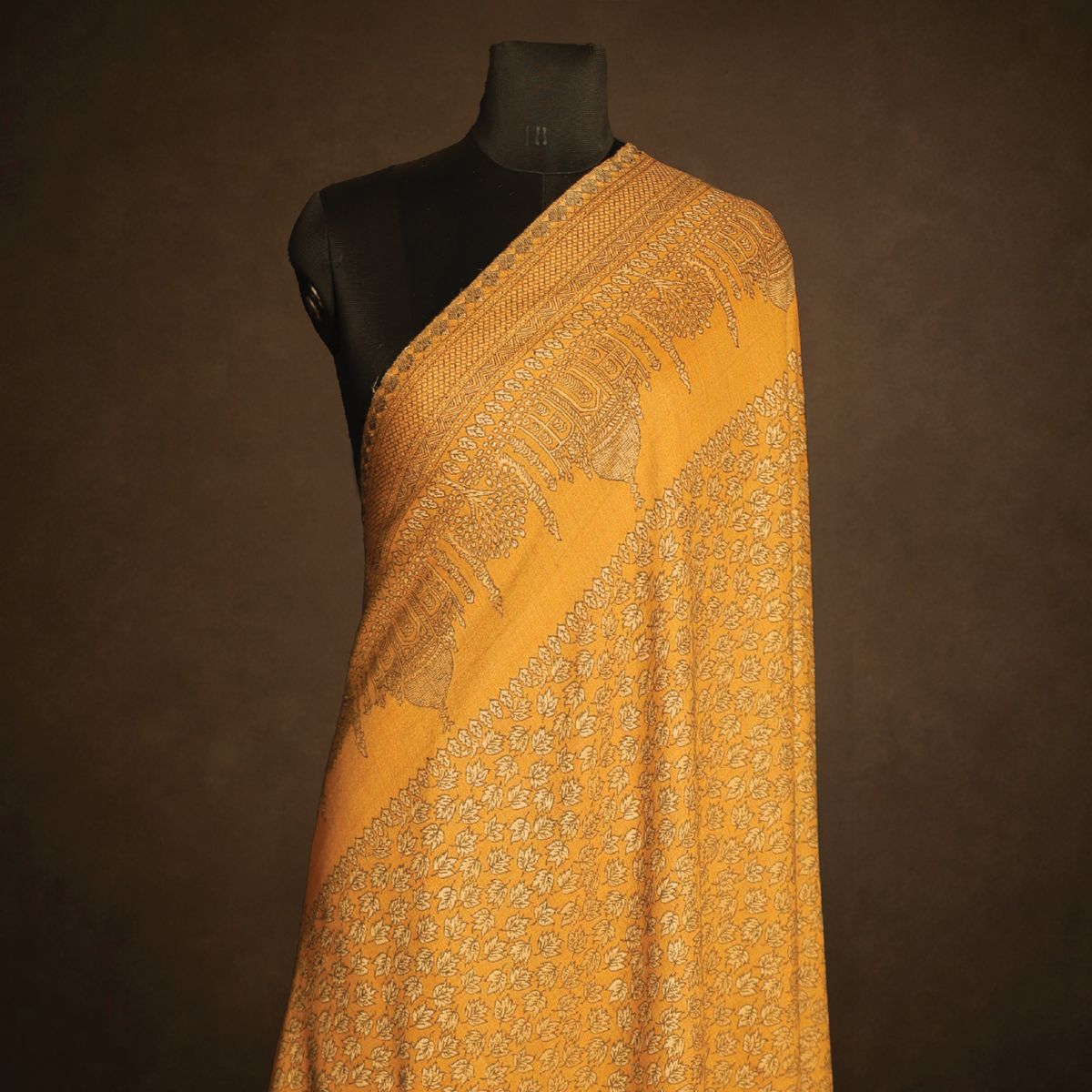 Zari Kani Taj Mahal Shawl