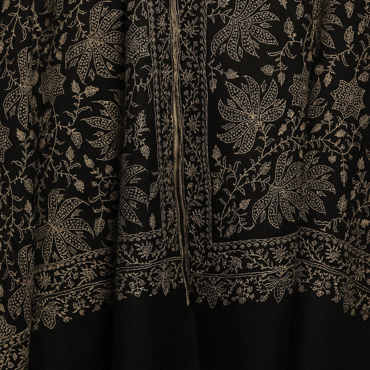 Mens Black Pashmina