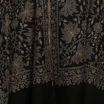 Mens Black Pashmina