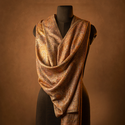 Bamboo Silk Kani Stole