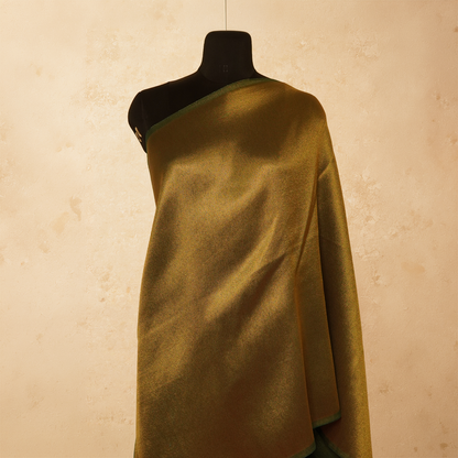 Moonlight Reversible Stole - Olive Gold