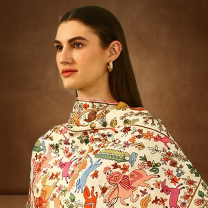 Handmade Kalamkari Shawl