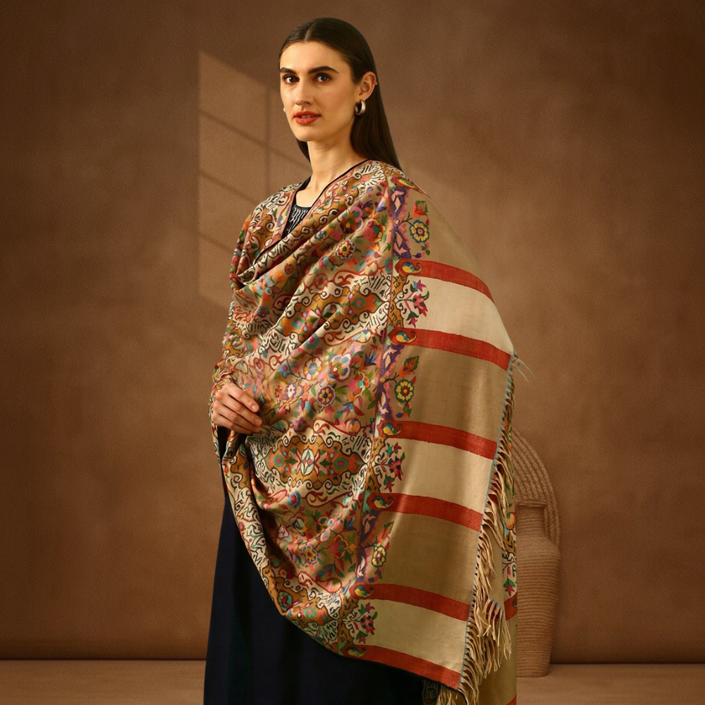 Pashmina Kani Shawl