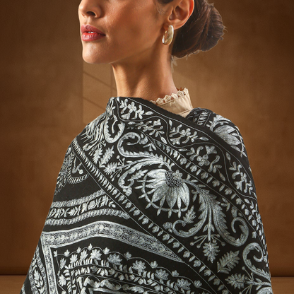 Pashmina Kalamkari Shawl