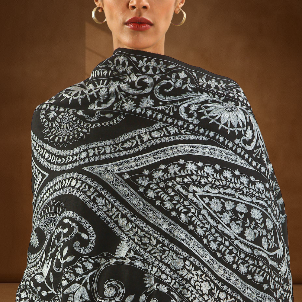 Pashmina Kalamkari Shawl