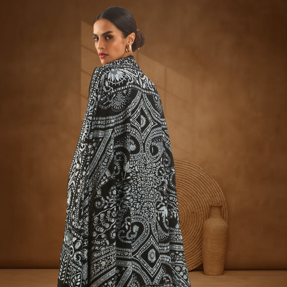 Pashmina Kalamkari Shawl