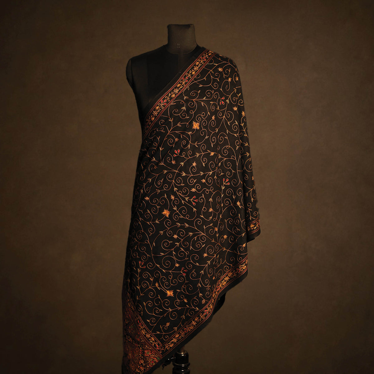 Vintage Embroidery Stole