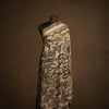 Kalamkari Black & White Pashmina Shawl