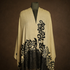 French Lace Cut Work Stole