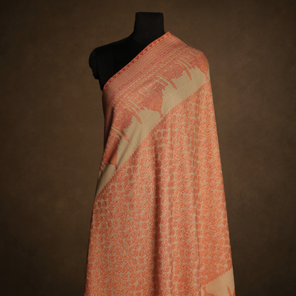 Zari Kani Taj Mahal Shawl