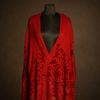 French Lace Cut Work Stole