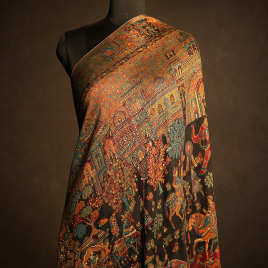 Mulberry Silk Kani Dupatta