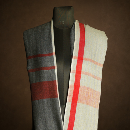 Cashmere Wool Herringbone Muffler