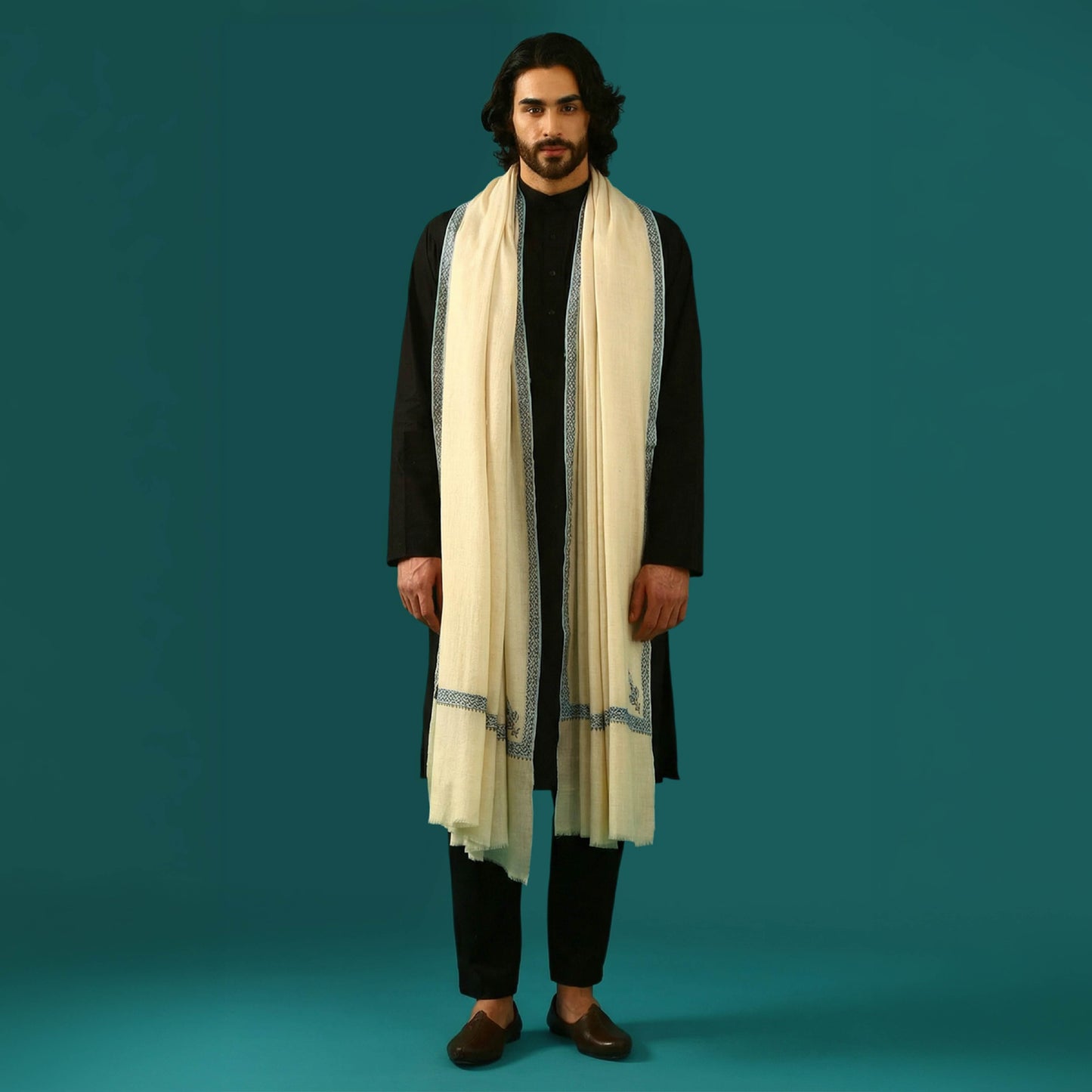 Pashmina Sozni Embroidery Shawl