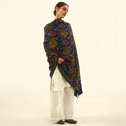 Pashmina Kani Jama Shawl