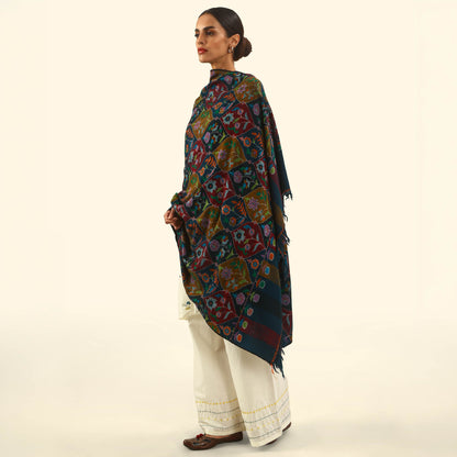Pashmina Kani Jama Shawl
