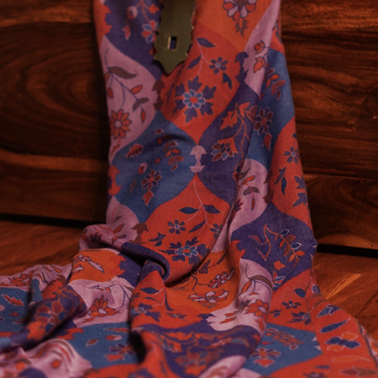 Multi Color Woven Kani Shawl