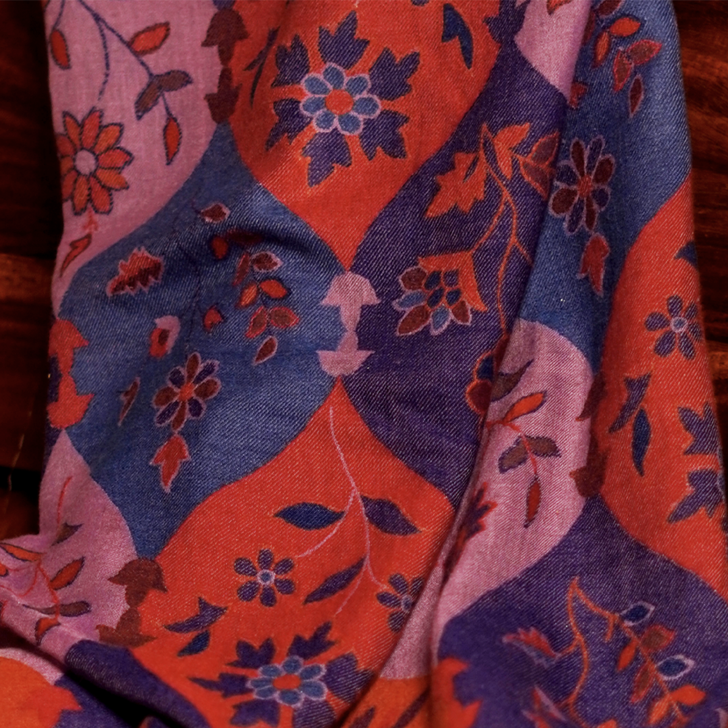 Multi Color Woven Kani Shawl
