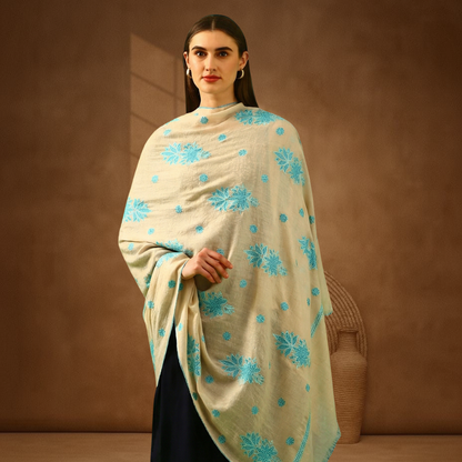 Pashmina Hand Embroidery Sozni Shawl