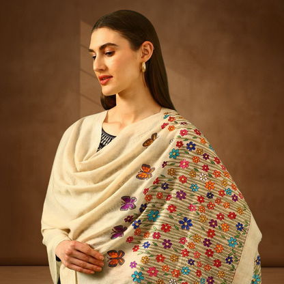 Pashmina Kalamkari Stole