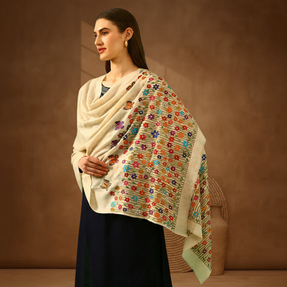 Pashmina Kalamkari Stole
