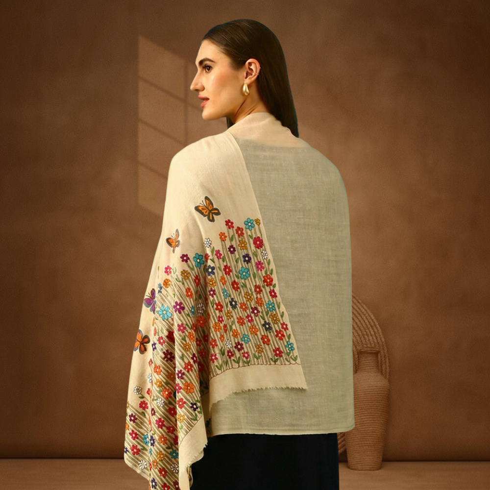 Pashmina Kalamkari Stole