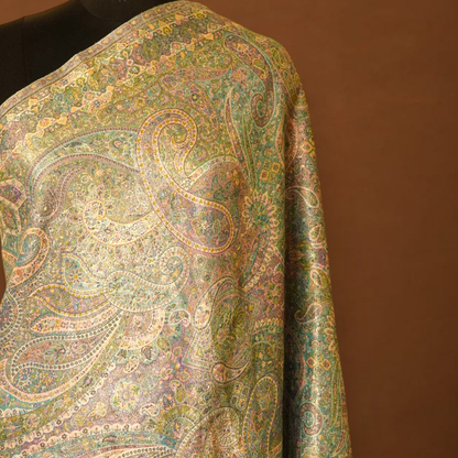 Bamboo Silk Kani Stole