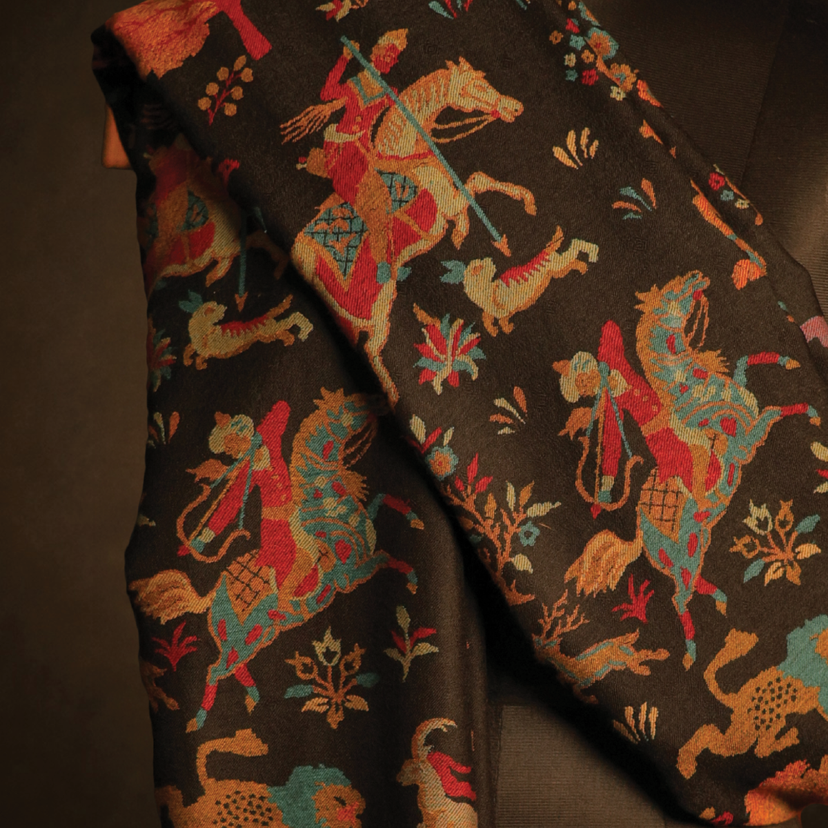 Shikargah Kani Shawl