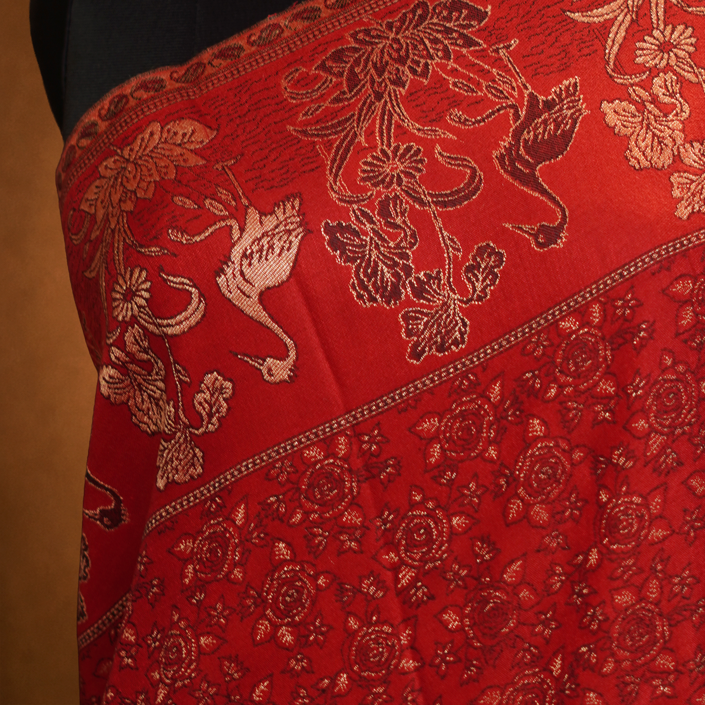 Kani Zari Work Shawl