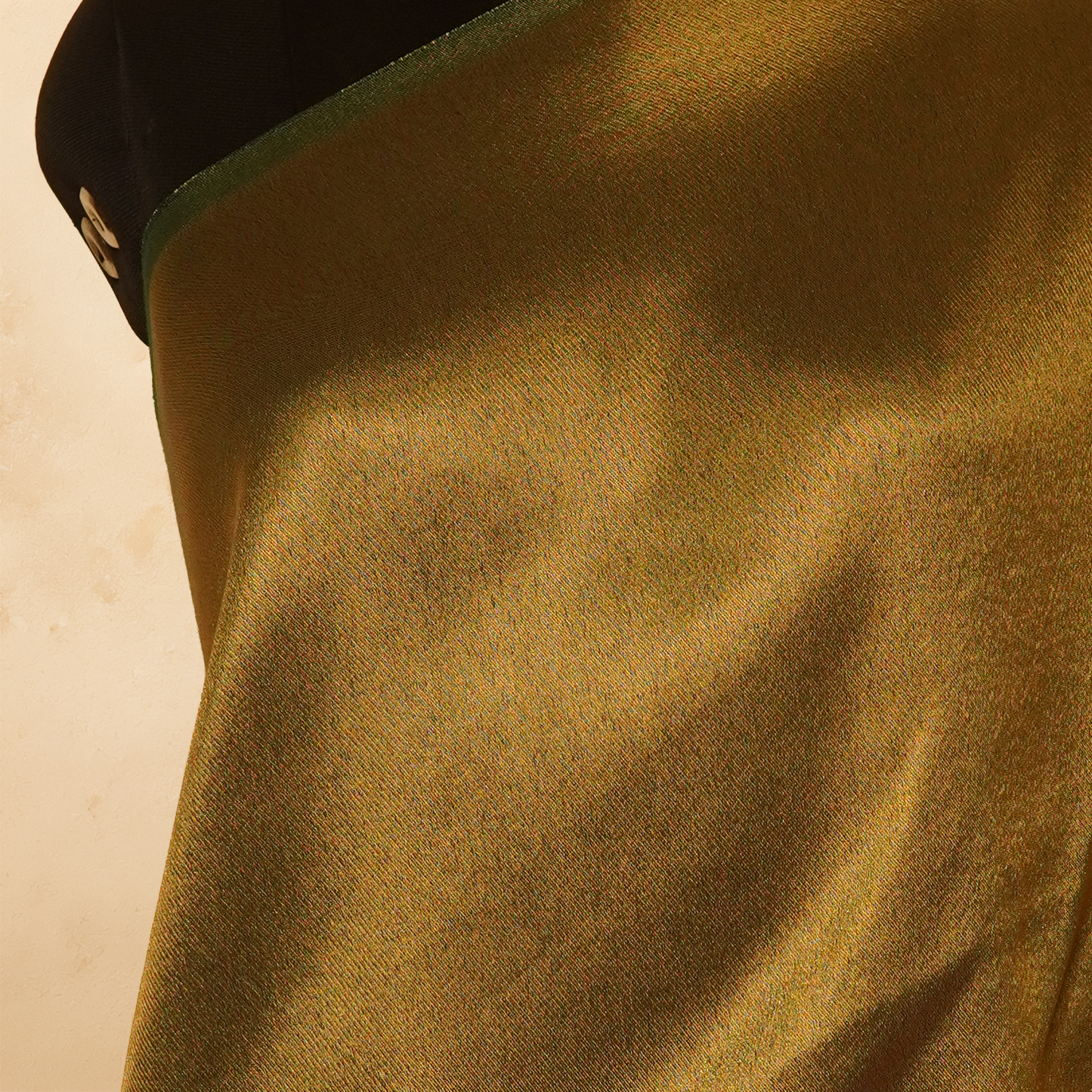 Moonlight Reversible Stole - Olive Gold