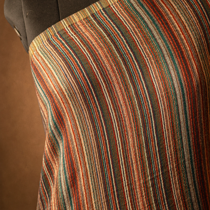 Mens Shawl - Multicolour Stripe