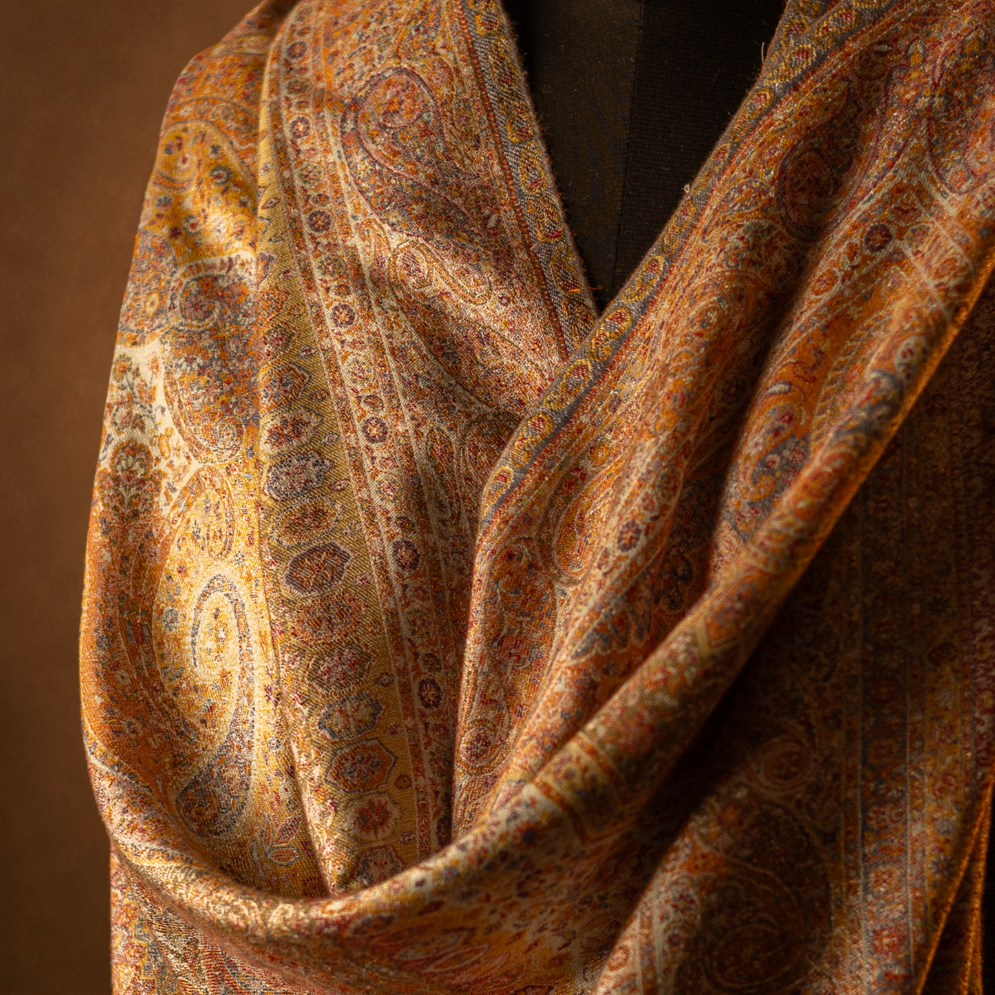 Bamboo Silk Kani Stole