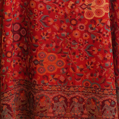 Pure Wool Kani Shawl