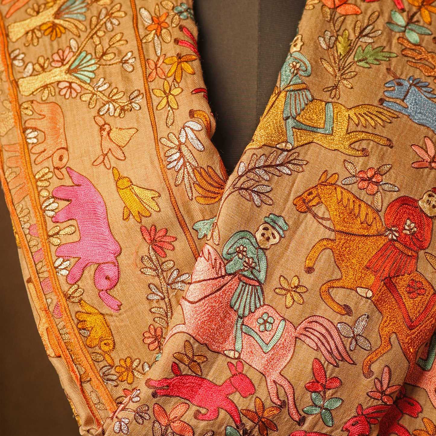 Pashmina Mens Shawl - Shikargah