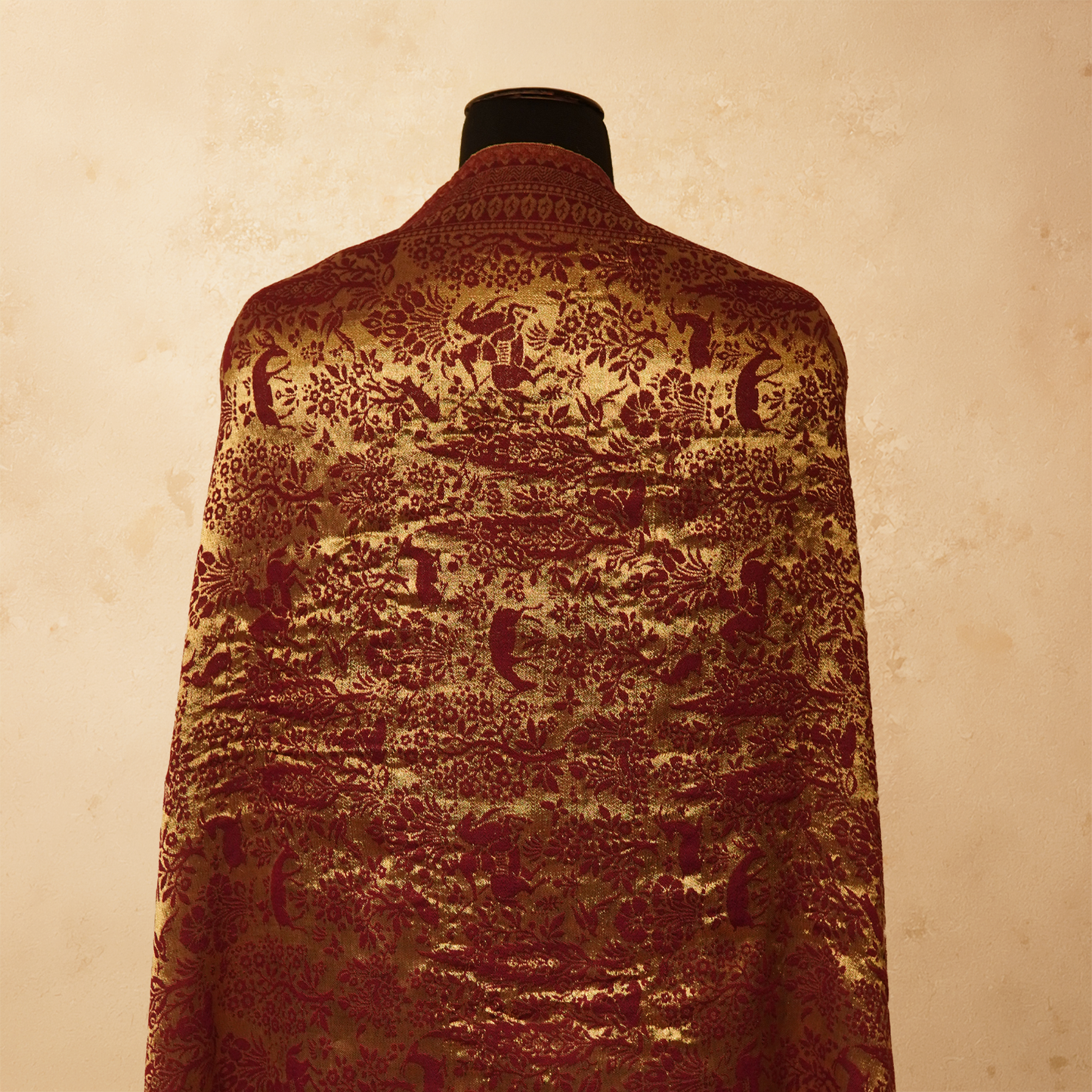 Moonlight Reversible Stole - Garnet Grove